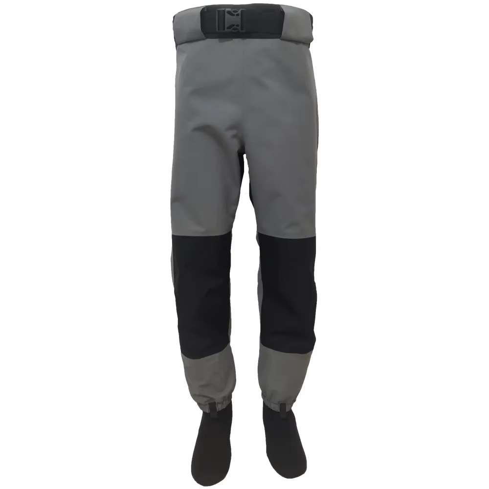 Fishing Waders - Men's Breathable Sock Waist Waders 3-Layer