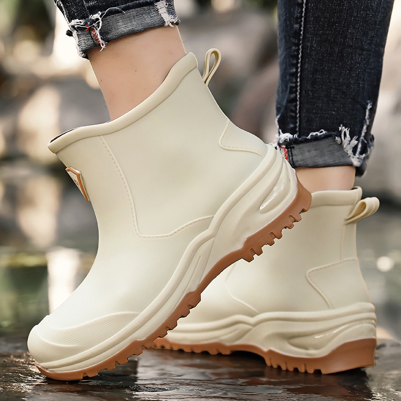 Fishing Boots - Men's Rain Boots Anti-Slip Wear-Resistant Summer