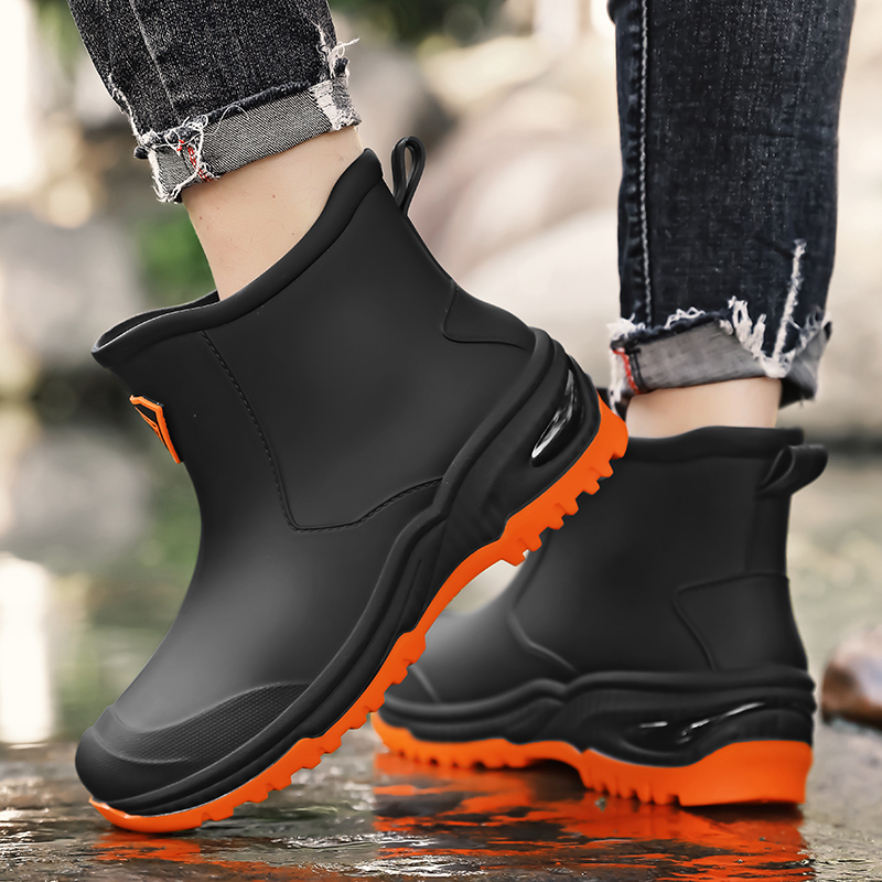 Men's Rain Boots Anti-Slip Wea - Fishing Boots 评论和价格