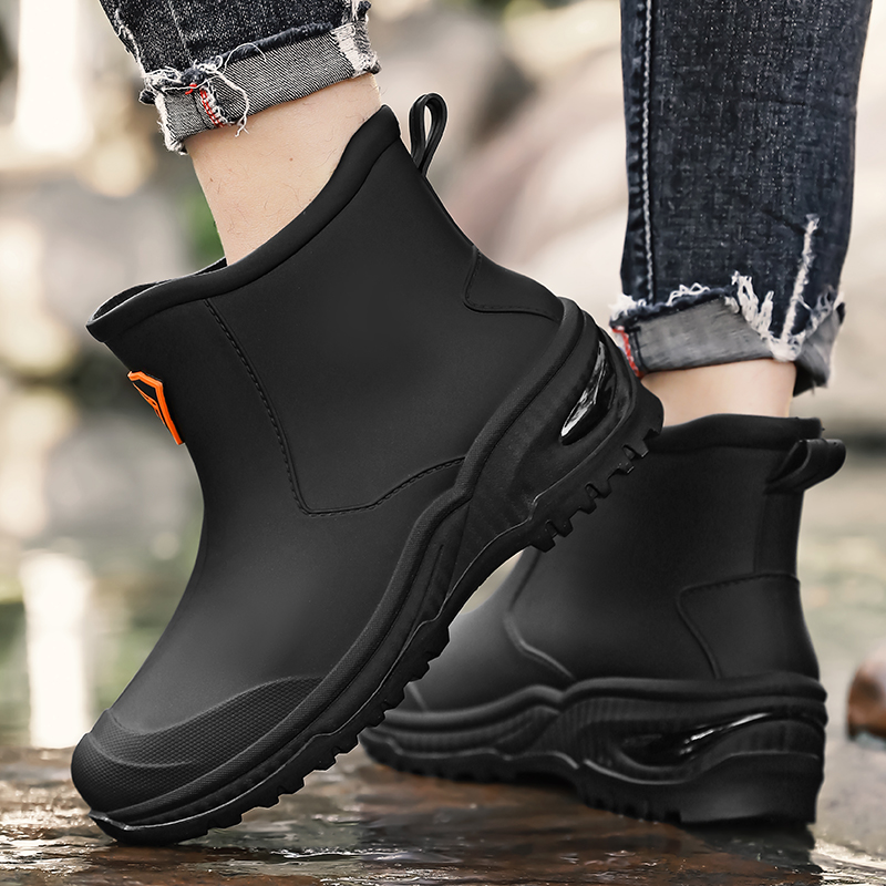 Men's Rain Boots Anti-Slip Wea - Fishing Boots 评论和价格